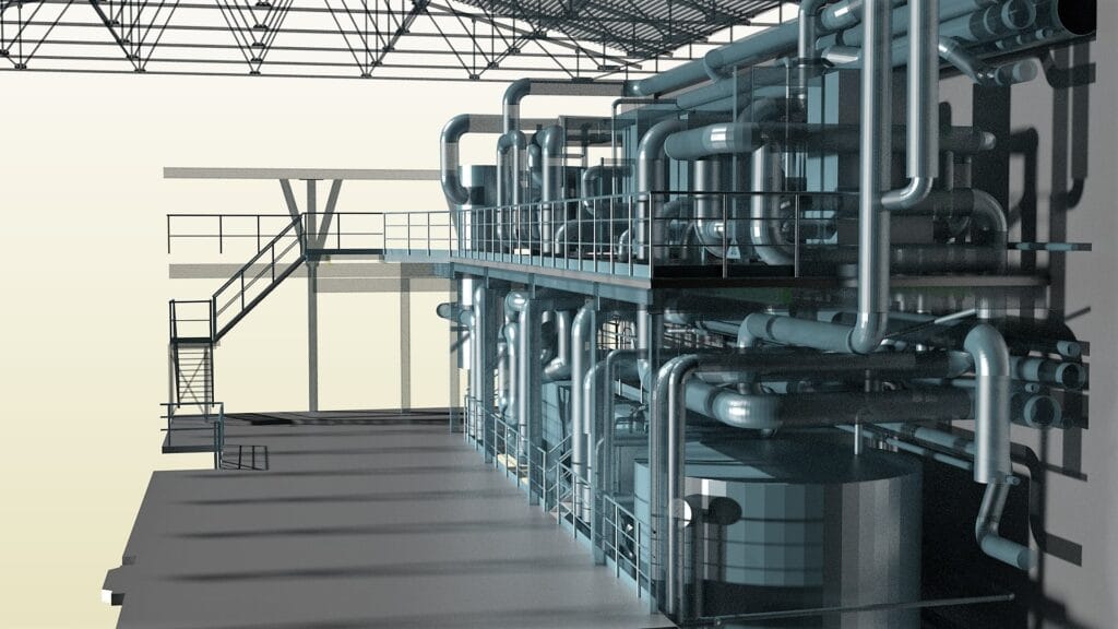 Render_Kamikon Cerekiew ogrzewacze Koordynacja BIM