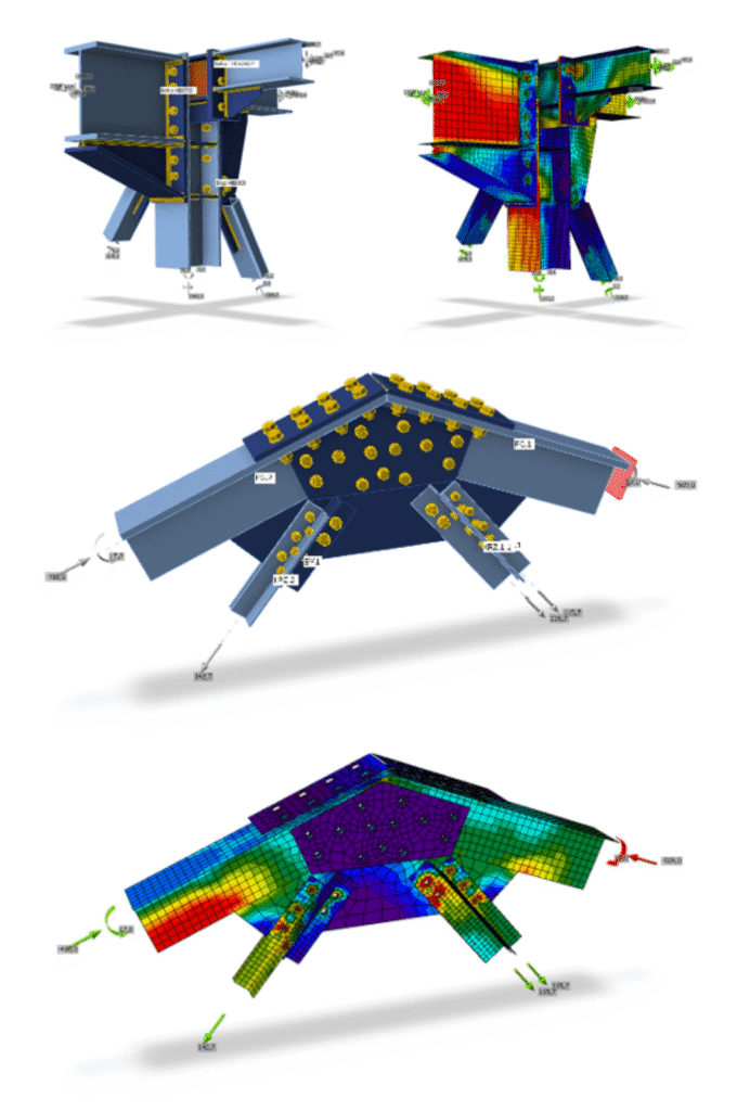 Obliczenia konstrukcji stalowych Obliczenia węzłów i połączeń konstrukcji stalowych